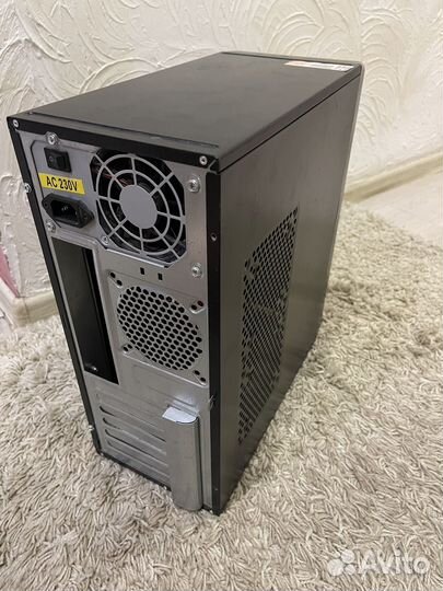 Корпус mini tower с блоком питания 380w