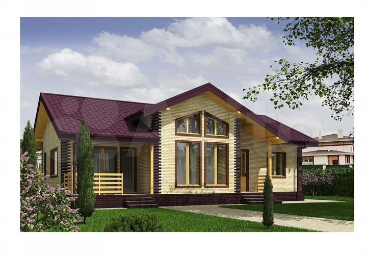 Дом 125 м² на участке 6 сот.