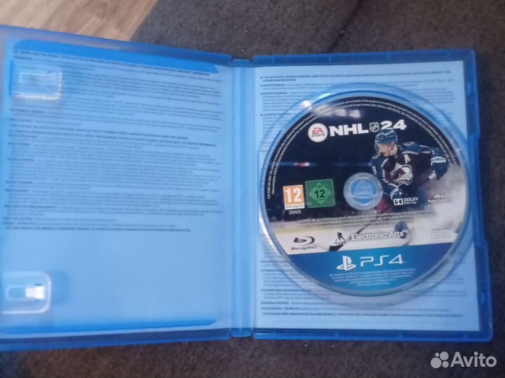 Игры на ps4 NHL 24