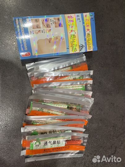 Пластырь для носа от спрея мяо лин