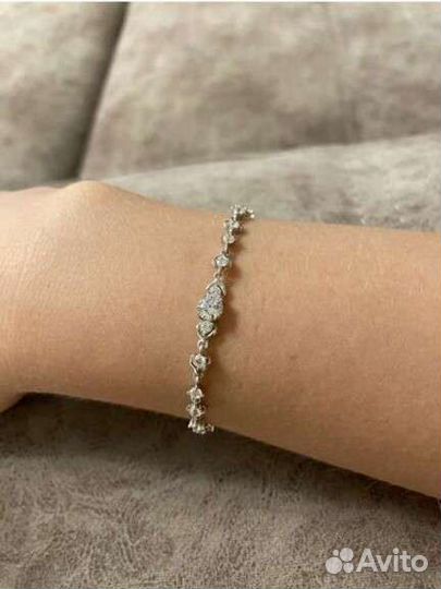Женский серебряный браслет