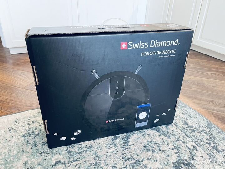 Робот-Пылесос Swiss Diamond SD RVC 003 (новый)