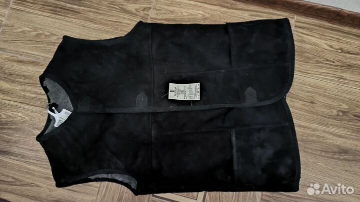 Жилет мужской утепленный овчина