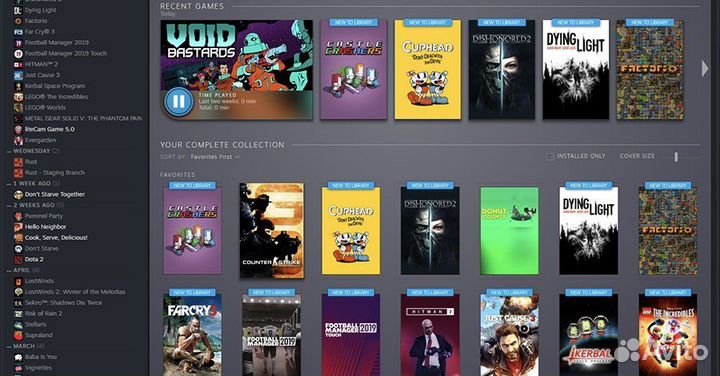 Игры и ключи Steam