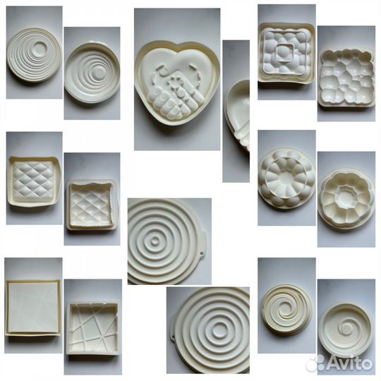 Силиконовые формы для муссовых тортов