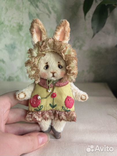 Игрушка зайчонок ручной работы. Handmade