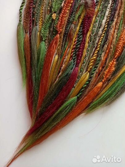 Де дреды косы микс