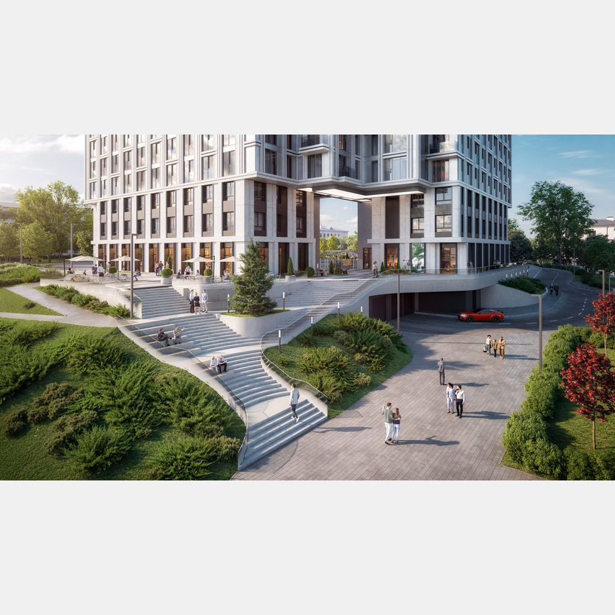 Апартаменты-студия, 26,7 м², 12/20 эт.