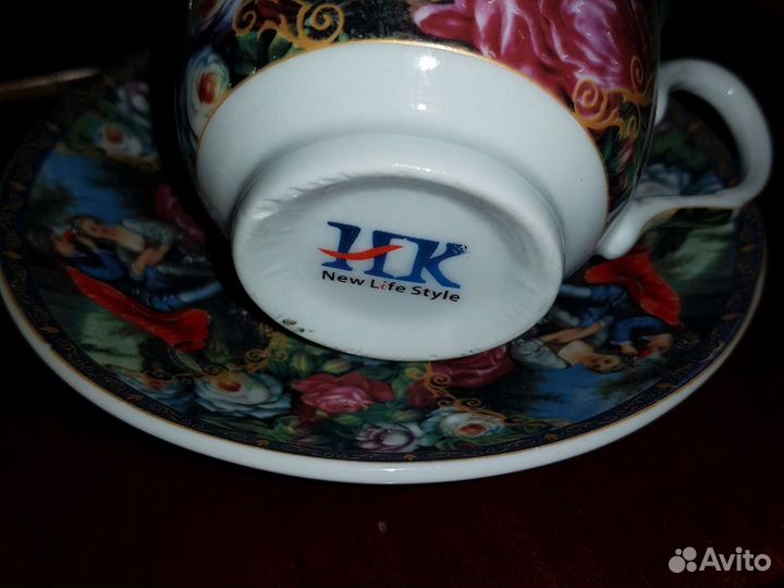 Чашка чайная с блюдцем