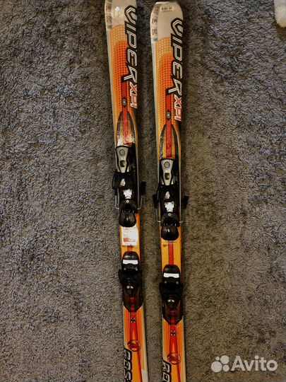 Горные лыжи salomon rossignol xp1+крепление 609