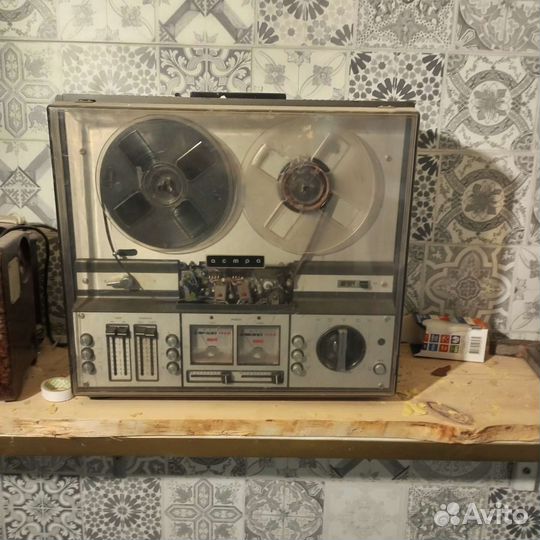Катушечный магнитофон астра 110