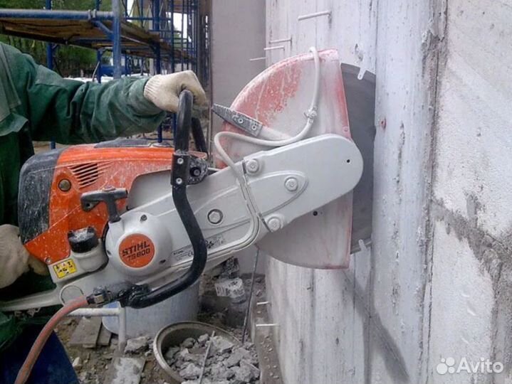 Демонтажные работы/Алмазная резка бурение бетона
