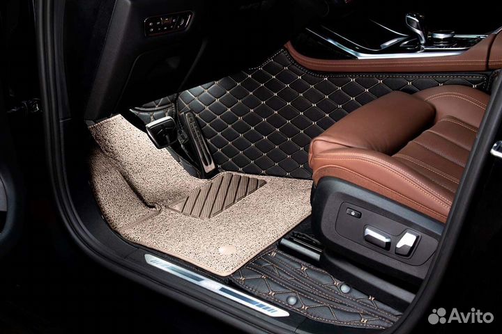 3D Коврики BMW 6 серии из Экокожи