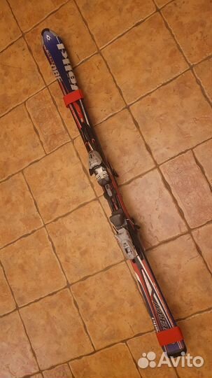 Горные лыжи, ботинки, палки