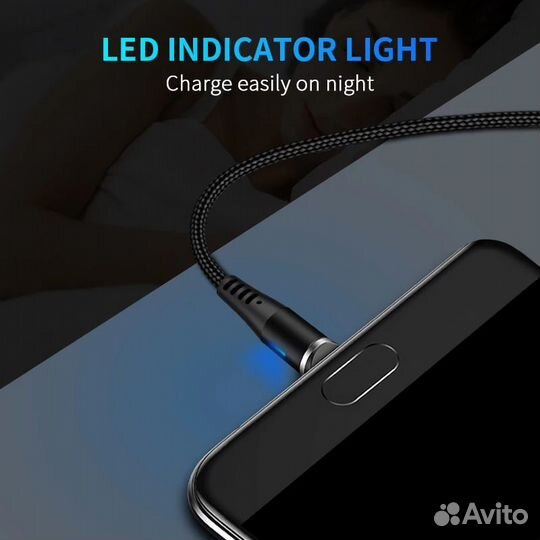 Новые Магнитные Кабели Micro USB/Type C/iPhone