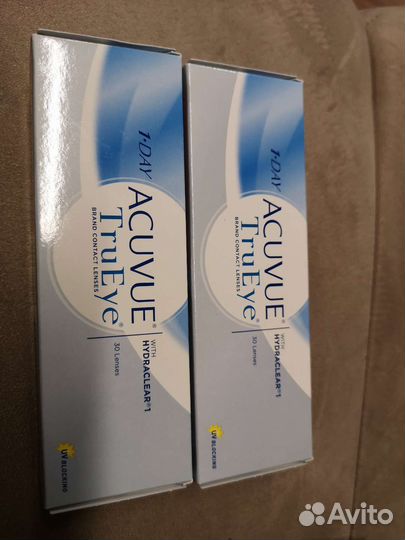 Линзы контактные acuvue truEye -5