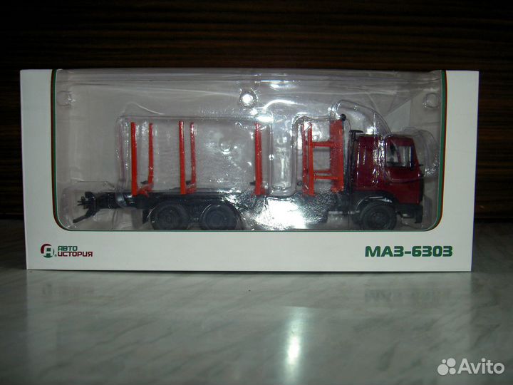 Маз-6303-сортиментовоз 1/43 /автоистория