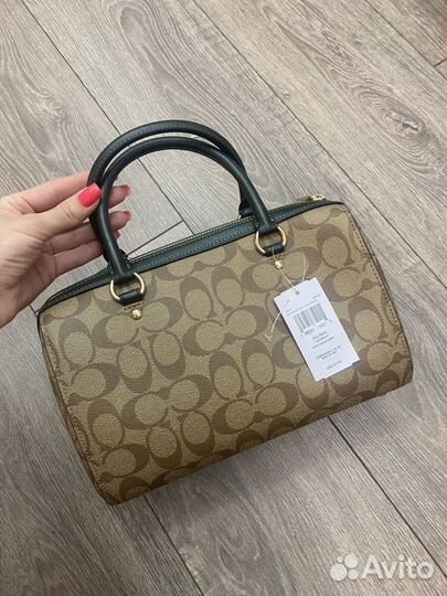 Coach Сумка Rowan Satchel In Signature оригинал