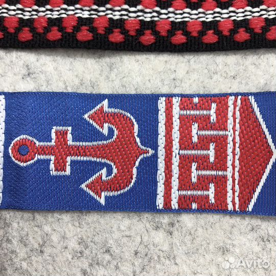 Тесьма советская из хлопка и вискозы