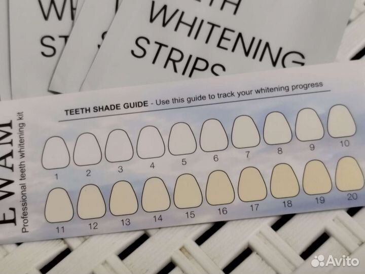 Отбеливающие полоски для зубов новые