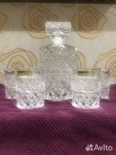 Хрустальный набор для виски