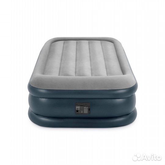 Надув. кровать Intex 99х191х42см встр. нас. 64132