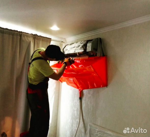 Чистка сплит систем кондиционеров