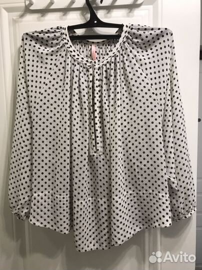 Блузка оригинальная из крепдешина