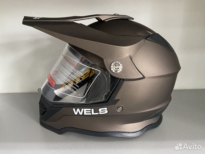 Шлем Wels 819-7 Титановый, матовый