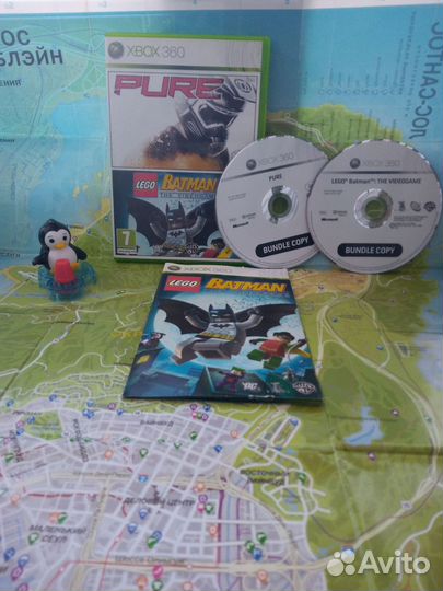 Pure + Lego Batman the Videogame для Xbox 360