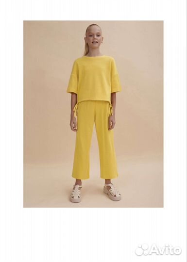 Летний костюм на девочку 110