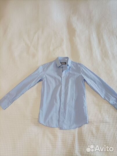 Рубашка для мальчика 140 Gulliver