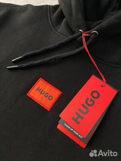 Толстовка Hugo Boss с капюшоном мужская