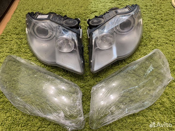 Адаптивные ксенон фары на Volkswagen Touareg GP