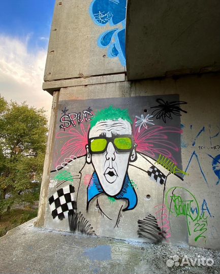 Художественная роспись стен, картины на заказ