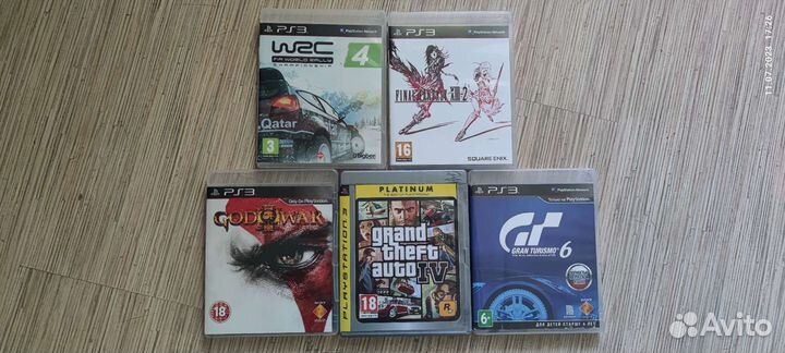 Игры диски для ps3