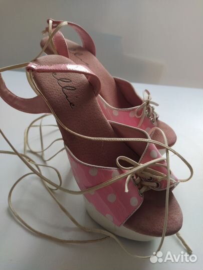 Туфли стрипы Ellie, размер 34.5-35