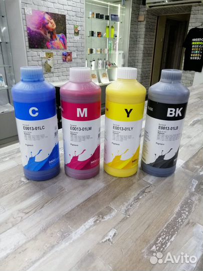 Чернила Epson InkTec E0007, E0010, E0013, E10034