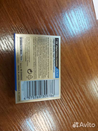 Касета mini dv