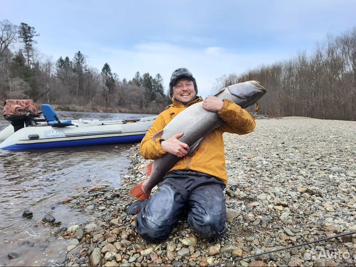 Рыбалка на горной реке