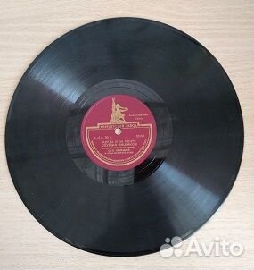 Патефонная пластинка, исп.С.Я.Лемешев