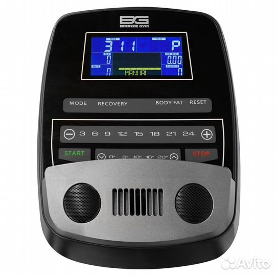 Эллиптический эргометр bronze GYM X820M С наклоном