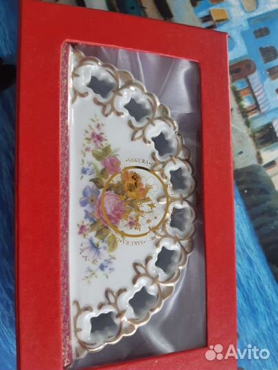 Салфетница фарфор