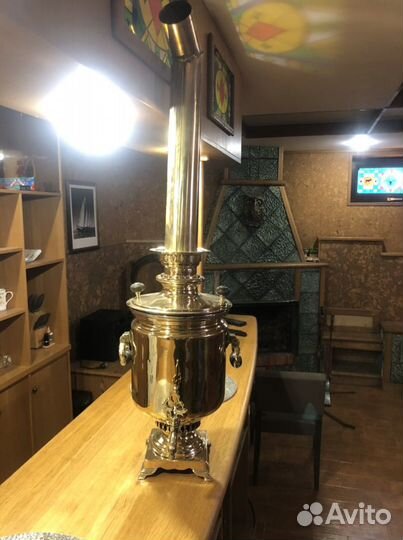 Самовар царский Баташев 5 литров на углях