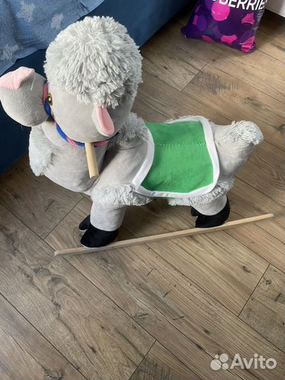 Детская качалка ослик