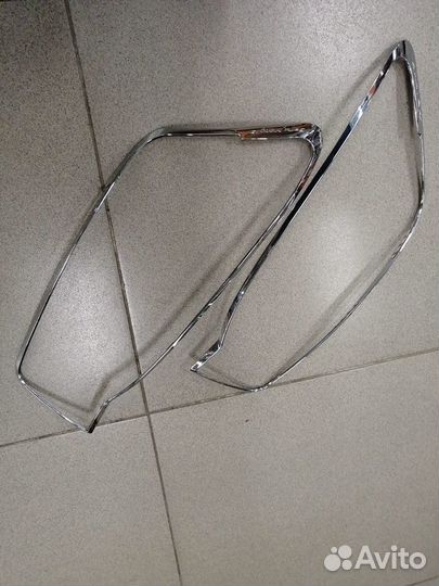 Накладки на фары SsangYong Actyon (2013-2022)