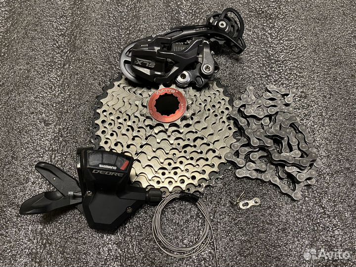 Групсеты sram shimano
