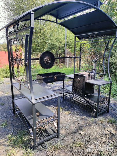Мангалы, печи, навесы, садовая мебель