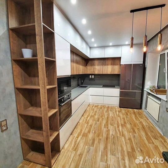 Кухонный гарнитур на заказ. Долговечные материалы