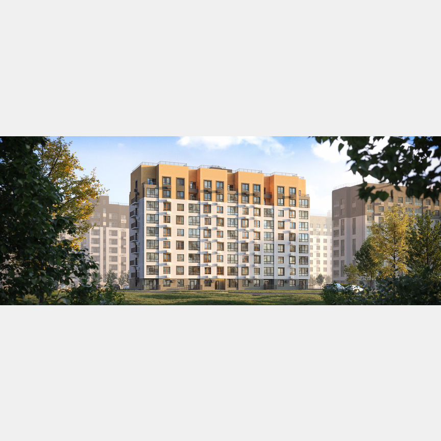 1-к. квартира, 39,3 м², 4/9 эт.